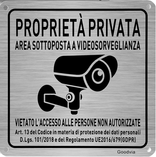 ACRYLIC SELF-ADHESIVE WARNING PLATE